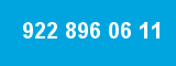 922 896 06 11